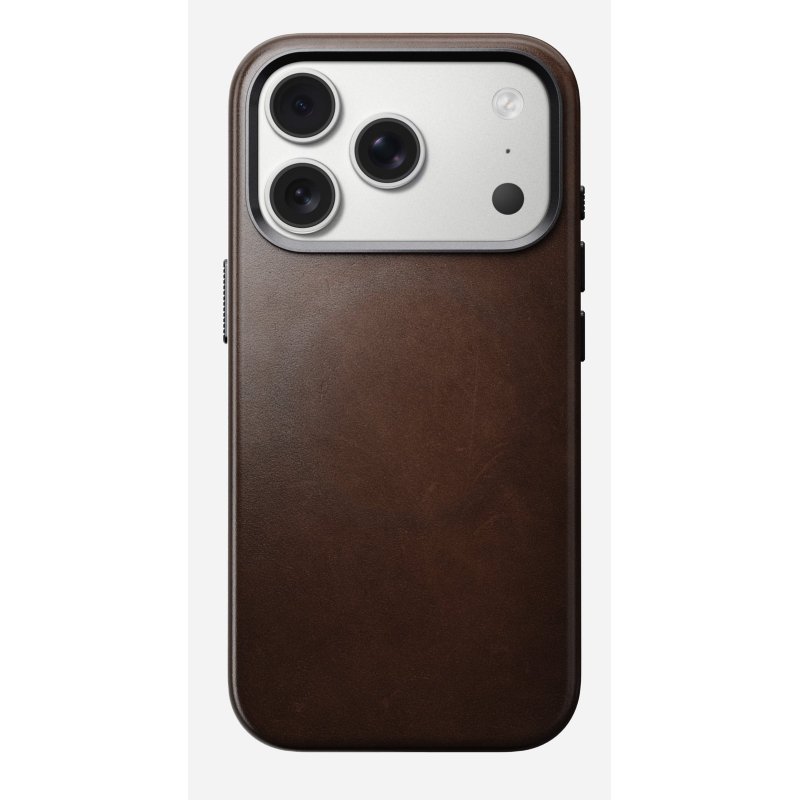 Nomad Traditional Leather Case mobile phone case 16 cm (6.3") Cover Brown