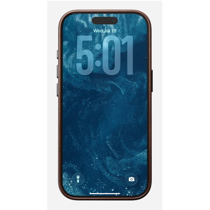 Nomad Traditional Leather Case coque de protection pour téléphones portables 16 cm (6.3") Housse Marron