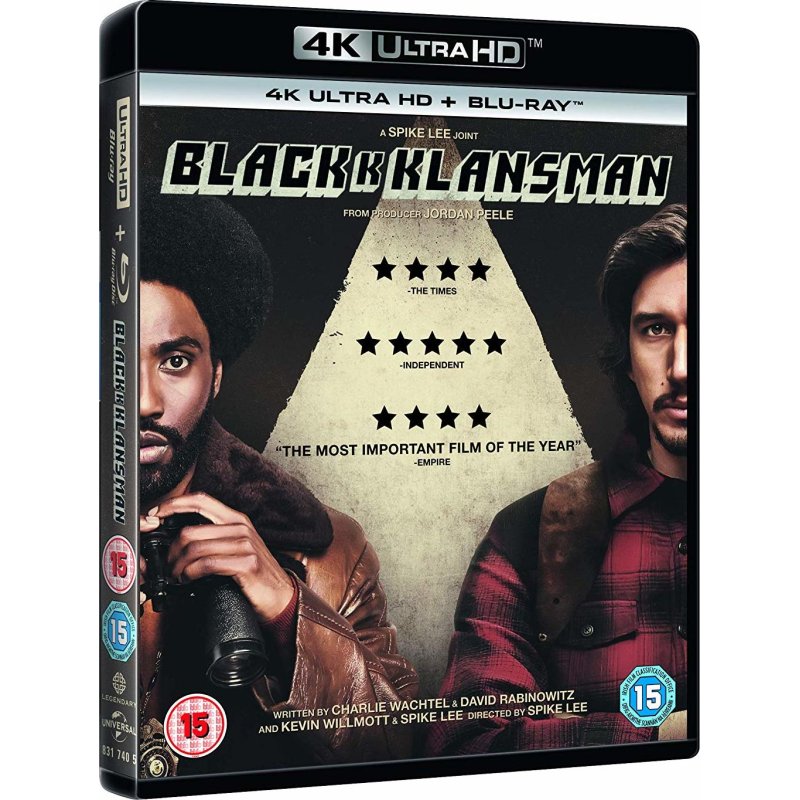 Blackkklansman (4K UHD Blu-Ray)