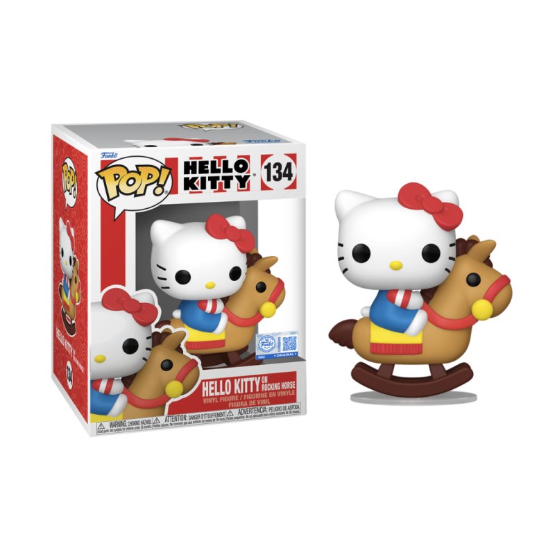 HELLO KITTY - POP Premium N°134 - Hello Kitty on Rocking Horse