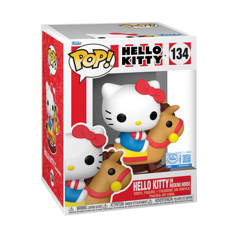 HELLO KITTY - POP Premium N°134 - Hello Kitty on Rocking Horse