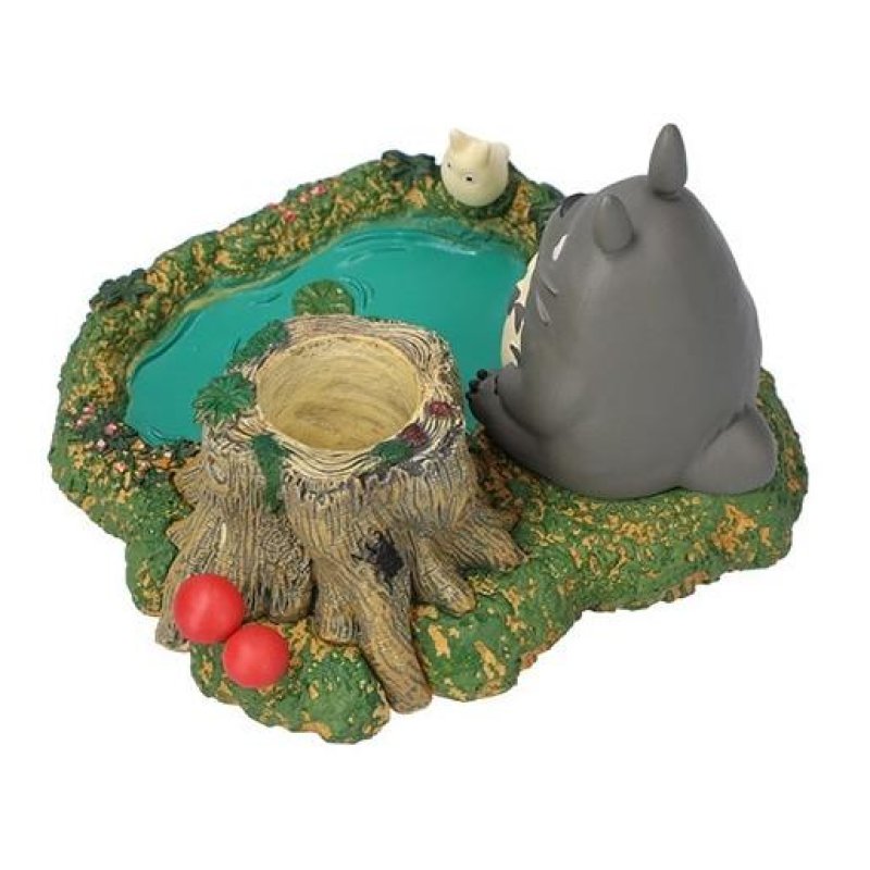 MON VOISIN TOTORO - Totoro au bord de la marre -Figurine Pot à Crayons