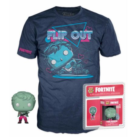 FORTNITE - Boxed T-Shirt POP + Pocket POP - Love Ranger (L)