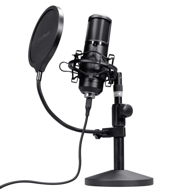 Trust GXT 269 Emita II Black Studio microphone