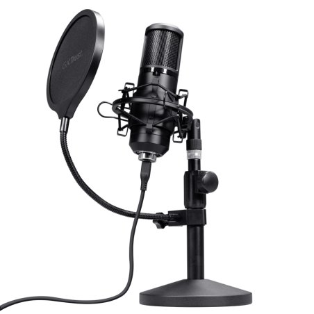 Trust GXT 269 Emita II Noir Microphone de studio