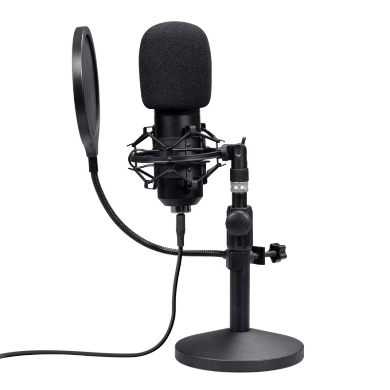 Trust GXT 269 Emita II Black Studio microphone