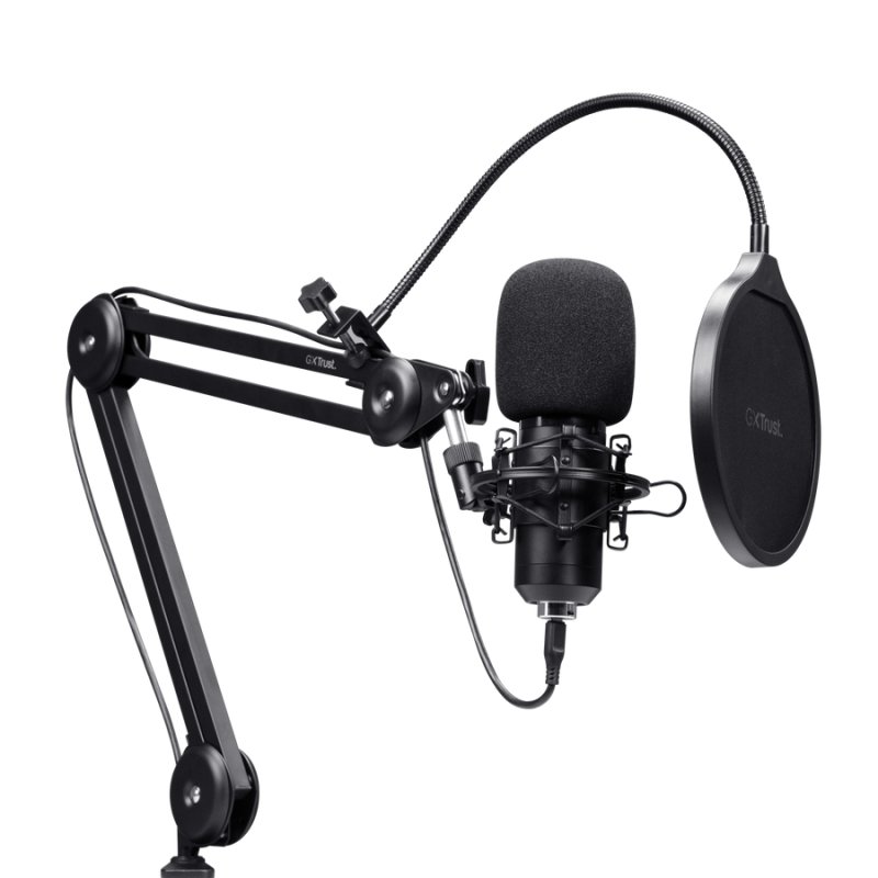 Trust GXT 270 Emita II Black Podcast microphone