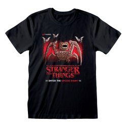Stranger Things T-Shirt 8 Bit Upside Down Size XL