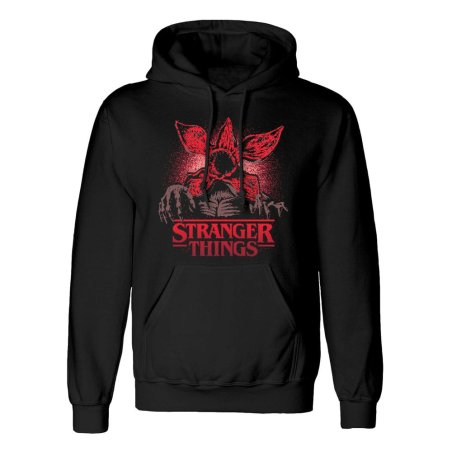 Stranger Things Hooded Sweater Pixel Demogorgon Size M