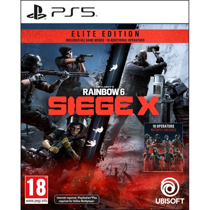 Ubisoft Tom Clancy’s Rainbow Six Siege X - Elite Edition, PS5 PlayStation 5
