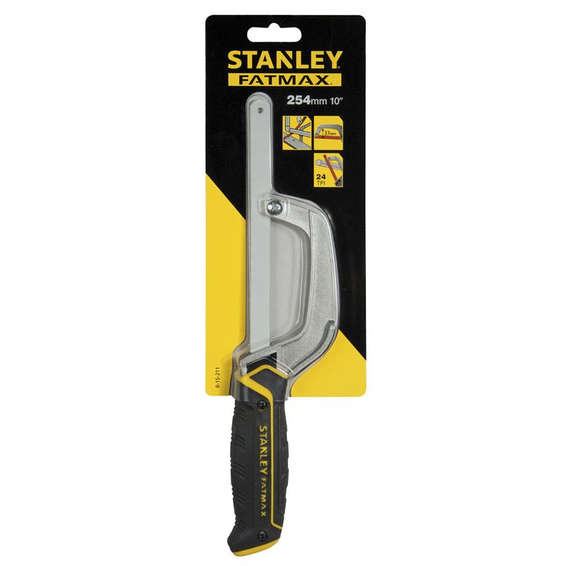 Stanley 0-15-211 hand saw Hacksaw 25 cm Black, Yellow