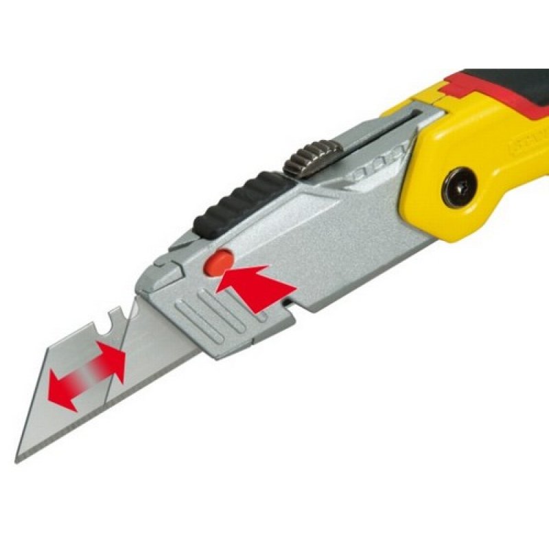 Stanley 0-10-825 utility knife Black, Metallic, Yellow Folding blade knife