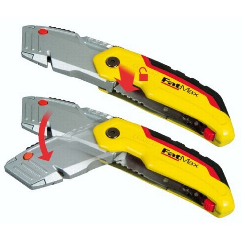 Stanley 0-10-825 utility knife Black, Metallic, Yellow Folding blade knife