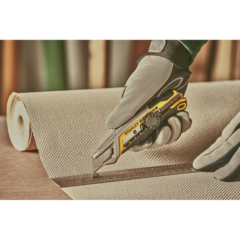 Stanley FMHT10592-0 couteau à lame rétractable Noir, Acier inoxydable, Jaune Couteau à lame fixe