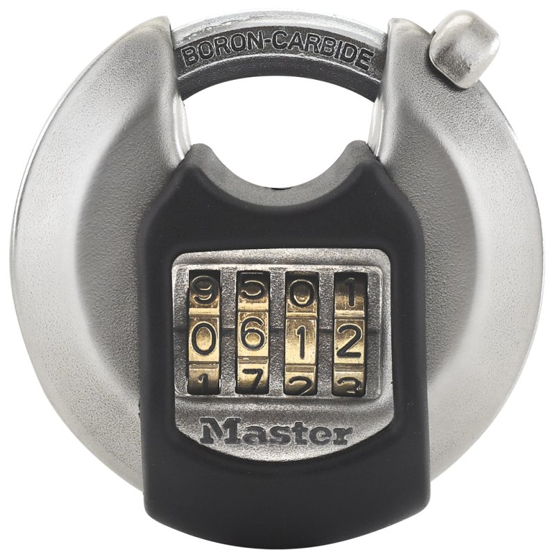 Cadenas Excell® MASTER LOCK largeur de 70 mm avec anse protégée - M40EURDNUM
