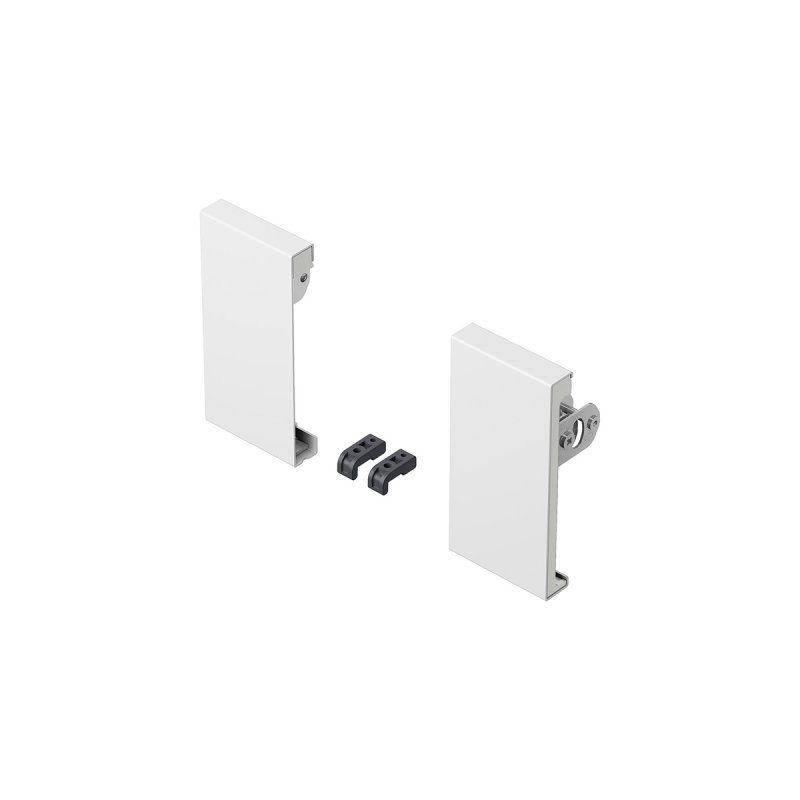 Raccord HETTICH Arcitech pour façade Blanc - 94 mm - 9123084
