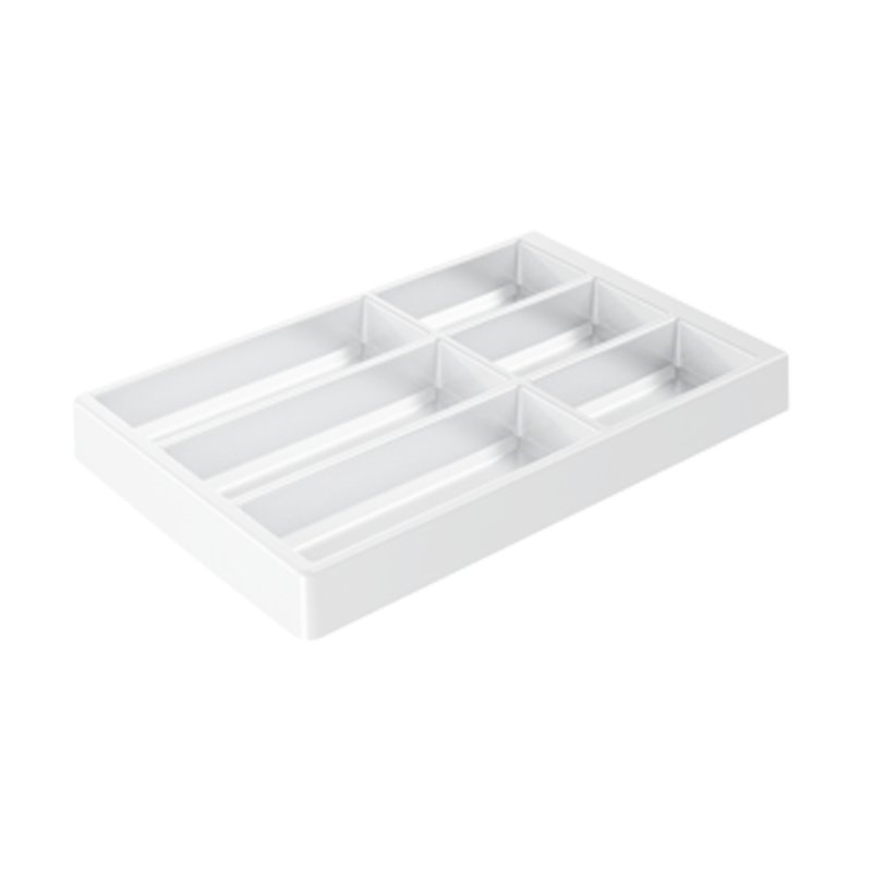 Range couvert HETTICH Arcitech - Orgatray 470 500 mm - Longueur 450 mm - Blanc - 9207224