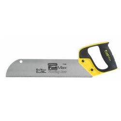 Stanley 2-17-204 hand saw 30 cm Black, Stainless steel, Yellow
