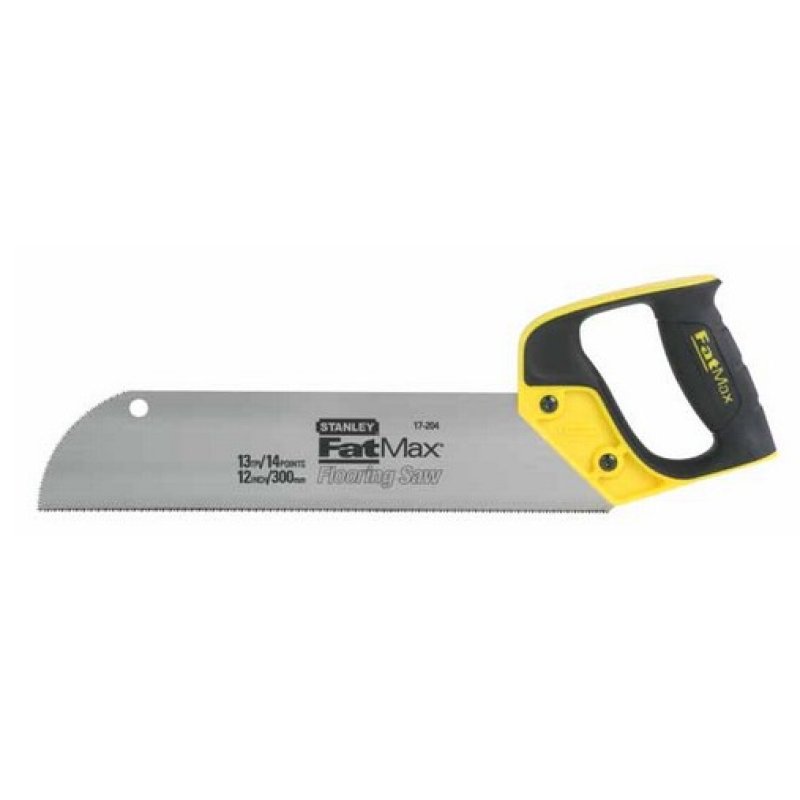 Stanley 2-17-204 hand saw 30 cm Black, Stainless steel, Yellow
