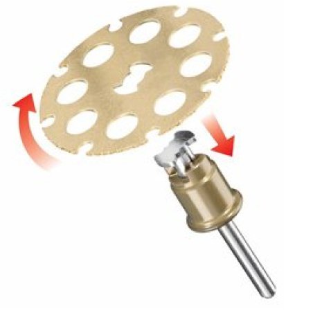 Disque Carbure EZ SpeedClic Ø38 MM Pour Bois et PVC DREMEL - 2615 S544 JB