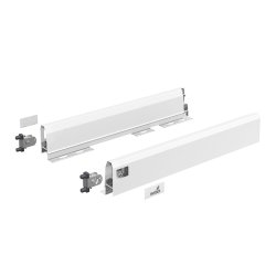 Set HETTICH ArciTech pour tiroir H.94 - L.500 - Blanc - 9149266