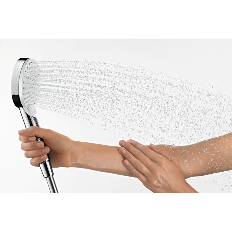 Hansgrohe Crometta Handheld shower head Chrome, White