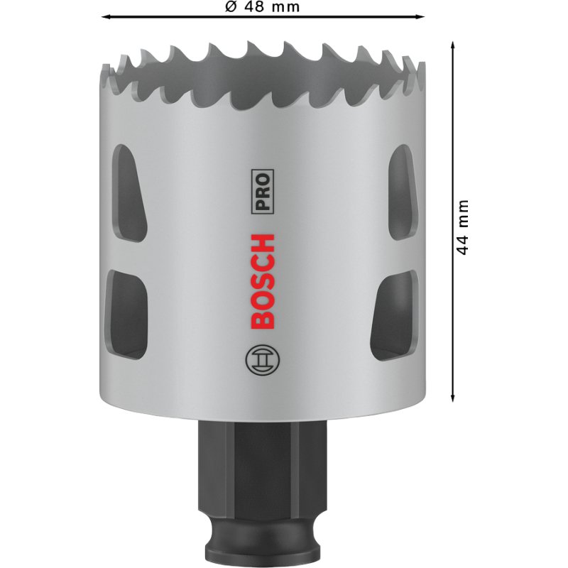 Scie trépan PRO Multi Material Power Change Plus - BOSCH - D.48