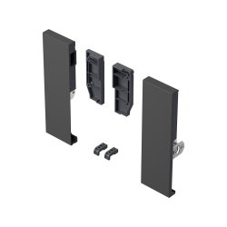 Raccord HETTICH Arcitech pour façade Anthracite - 186 mm - 9140123