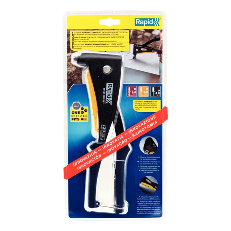 Pince à riveter RP40 Multi - Blister - RAPID-ISABERG - 5001125