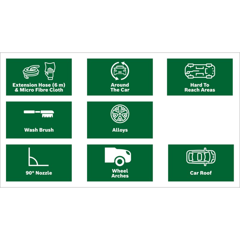 Kit de nettoyage BOSCH pour voitures - F016800572