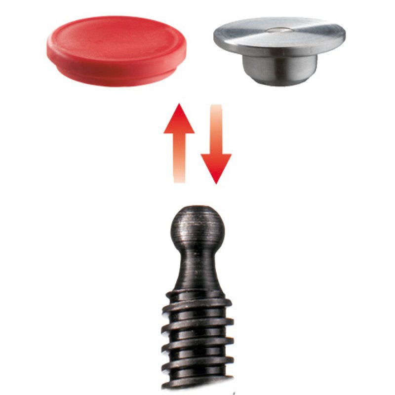 BESSEY TGRC30S12 serre-joints Fixation F 30 cm Aluminium, Noir, Rouge