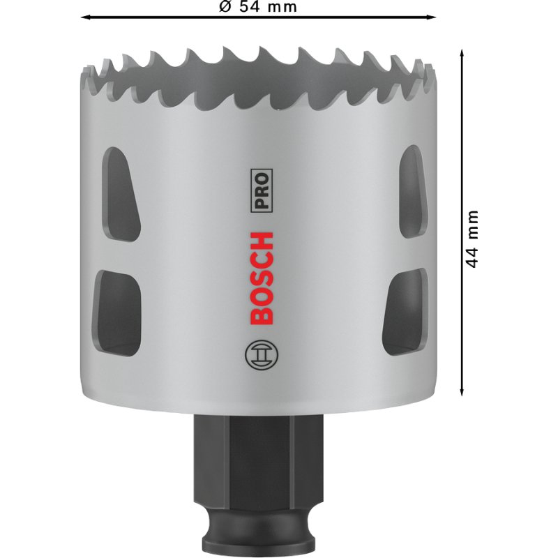 Scie trépan PRO Multi Material Power Change Plus - BOSCH - D.54