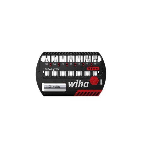 Jeu de 7 embouts BitBuddy TY PZ-Torx 29mm WIHA porte-embout - 42139