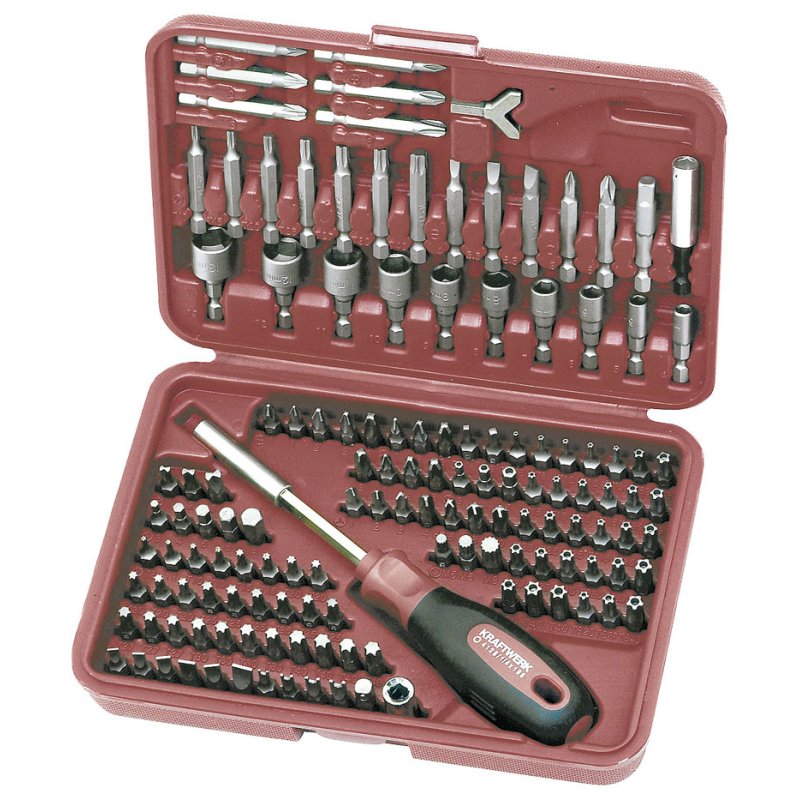 KRAFTWERK 2778 screwdriver bit 138 pc(s)