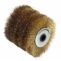 Brosse fil laitonnée 0,3 mm FAR TOOLS Ø 120 mm L 100 mm - 110885