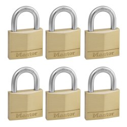 Cadenas en laiton massif MASTERLOCK 40 mm - Lot de 6 - 140EURSIX