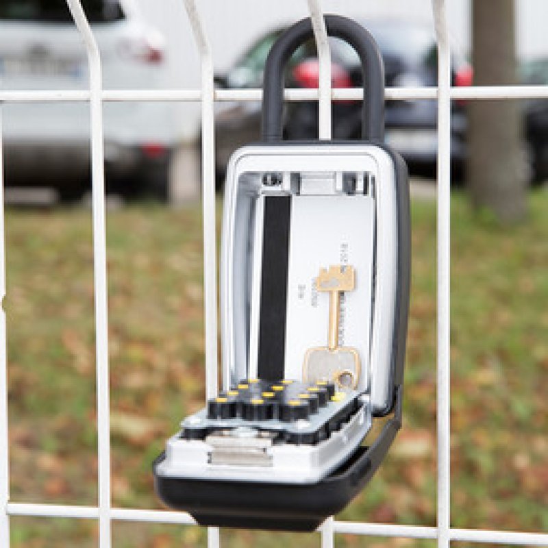 MASTER LOCK 5422EURD coffre-fort Coffre-fort portable Noir, Gris