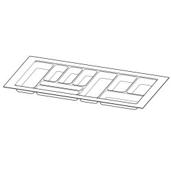 Hettich 9194972 glissière et coulisse pour tiroir 550 mm