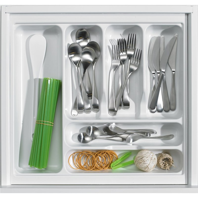 Range-couvert Arcitech Orgatray 440 HETTICH 450-550 mm L.1000 mm Blanc - 9194972