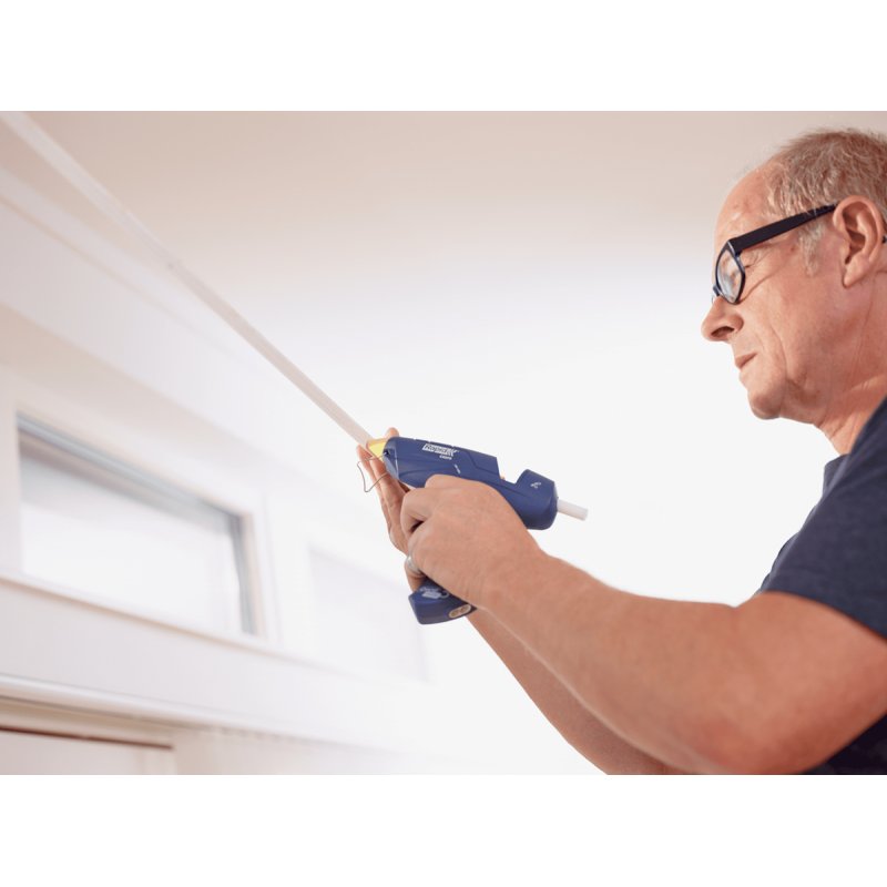 Pistolet à colle avec cordon amovible Rapid CG270 pour les bâtons de colle de 12 mm - Coffret Colle - RAPID-ISABERG