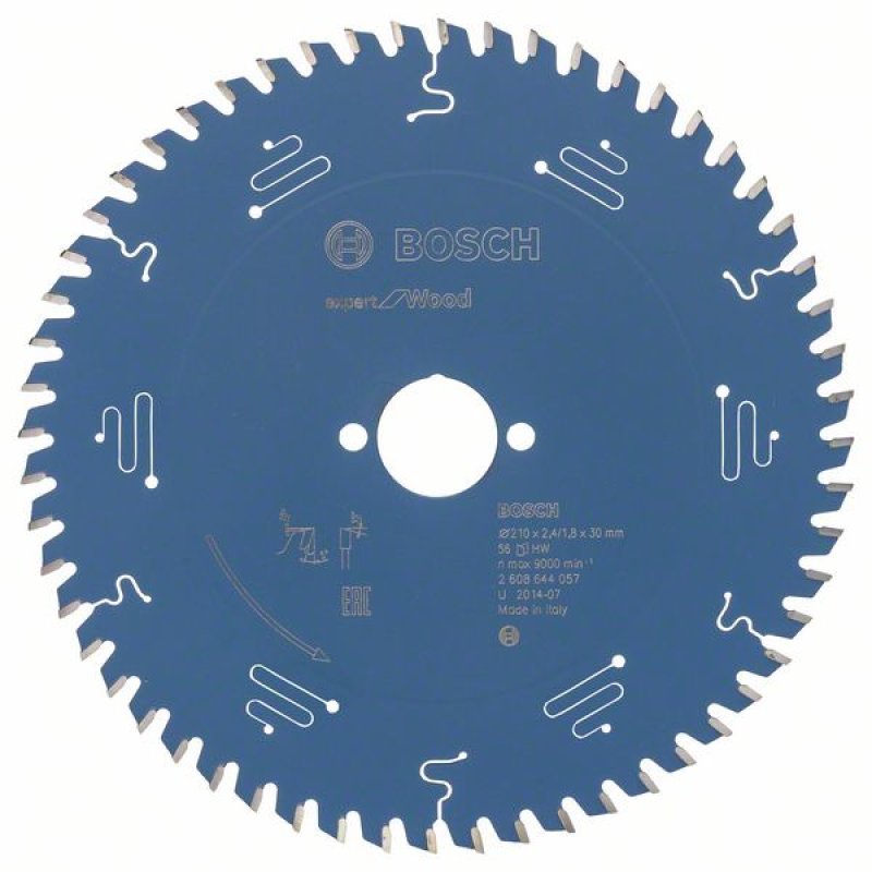 Bosch 2 608 644 057 lame de scie circulaire 21 cm 1 pièce(s)