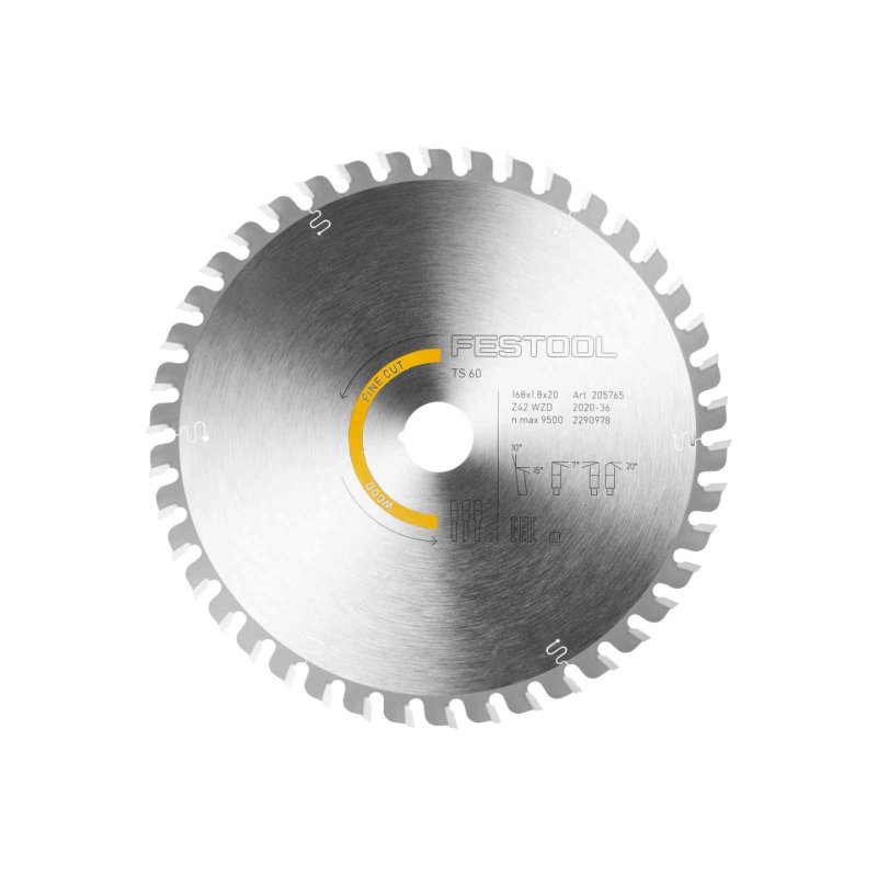 Festool WOOD FINE CUT HW circular saw blade 16.8 cm 1 pc(s)