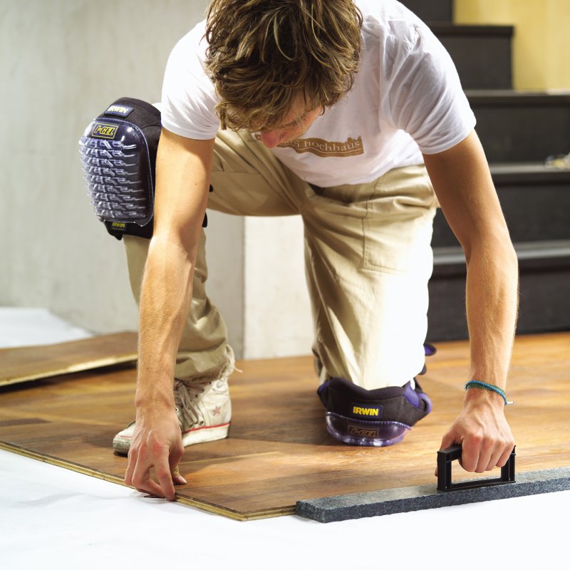 IRWIN 10503830 protection pour les genoux Noir, Bleu