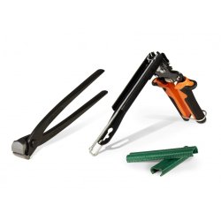 Pack pro cloture EDMA 1 agrafeuse 1 tenaille 1000 agrafes - 041855