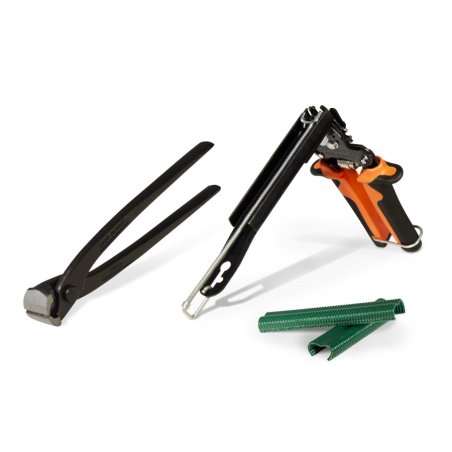 Pack pro cloture EDMA 1 agrafeuse 1 tenaille 1000 agrafes - 041855
