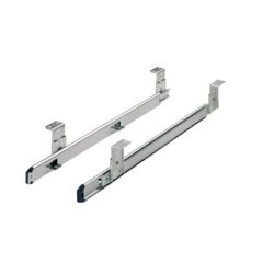 Paire de coulisses à billes KA 3434 HETTICH - Charge 20 kg - L.400 mm - Pour support clavier coulissant - 77802