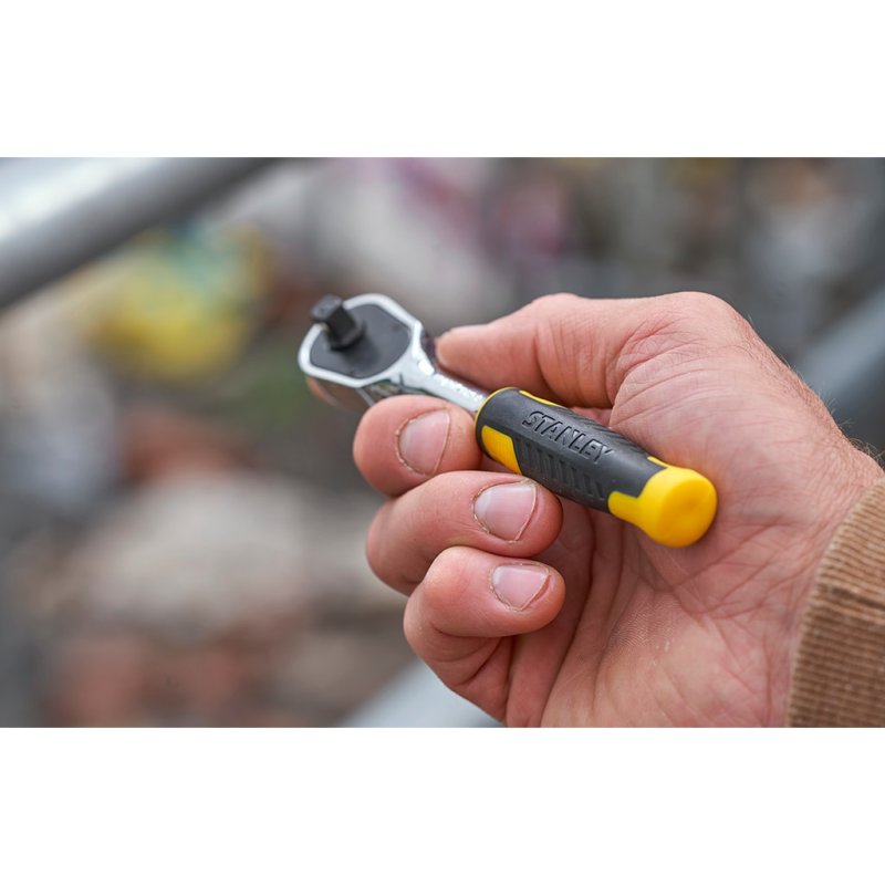 Stanley STMT82672-0 clé à cliquet 6,7,8,9,10,11,12,13,14 mm 1 pièce(s) Noir, Jaune 72