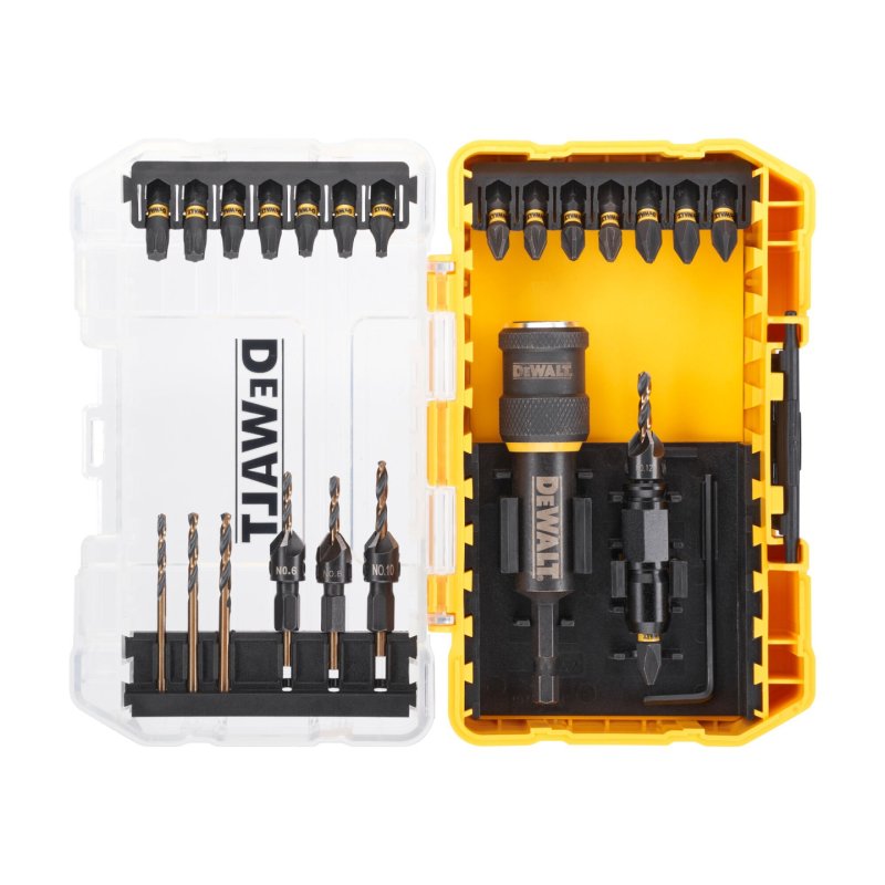 Set de forets et accessoires Flip and Drive, Tough Case - DEWALT - DT70779T