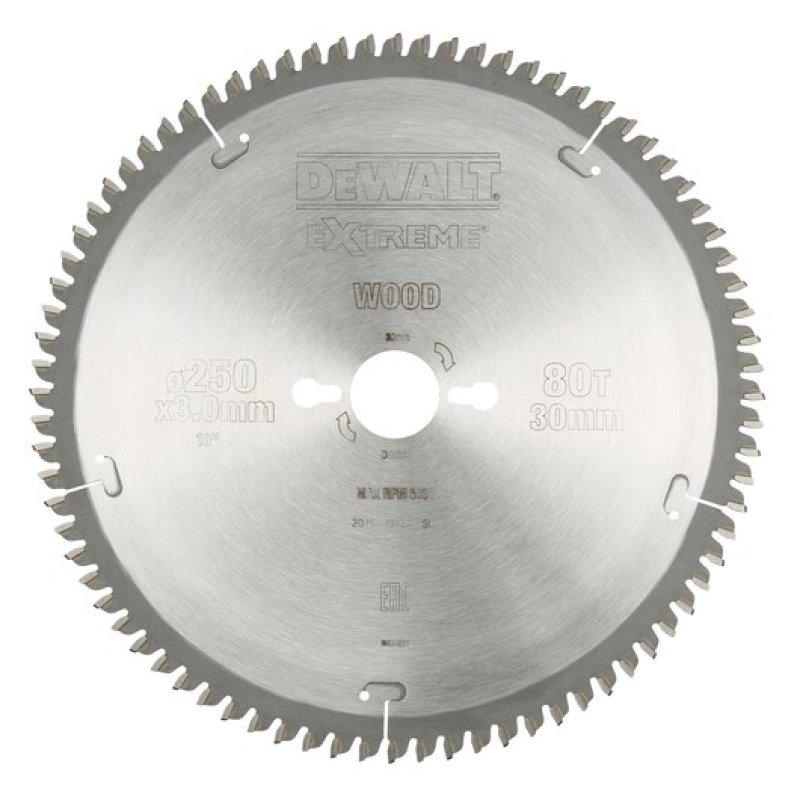 DeWALT DT4287-QZ lame de scie circulaire 25 cm 1 pièce(s)