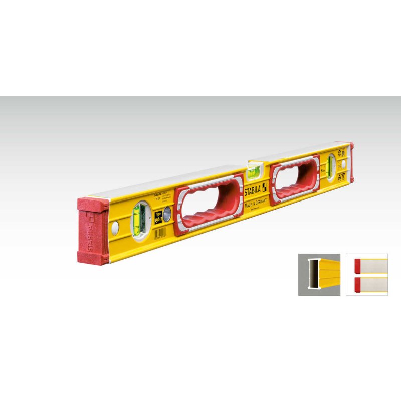 Stabila Type 196-2 level 0.81 m Red, Yellow